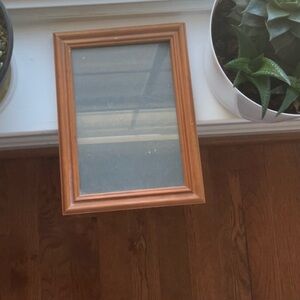 Vintage Wooden Medium Wash Grain Photo Frame